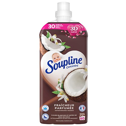 Soupline Adoucissant Concentré Grand Air 1,5 L - Lot de 2